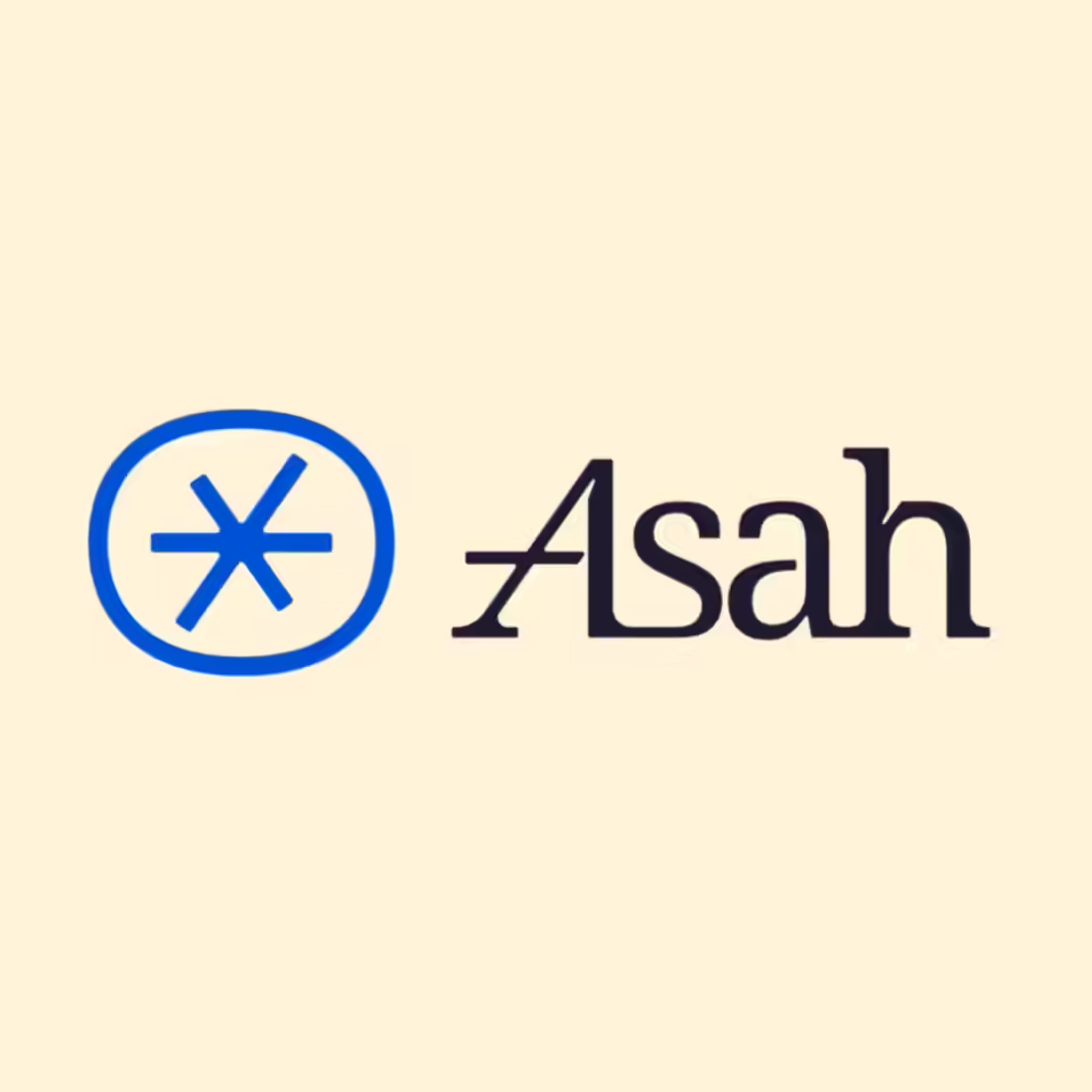 Asah led by Dicoding logo